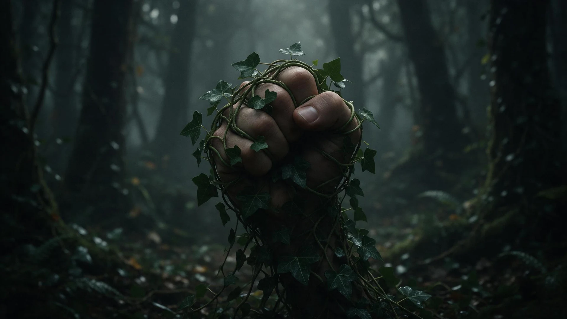 Ivy-wrapped fist - North of Real ethos still